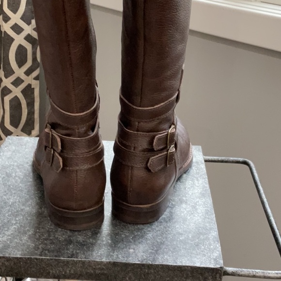 Matisse brown leather riding boots - Picture 6 of 12
